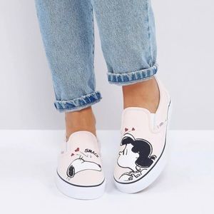 Peanuts Vans, sooo cute, size 7 toddler